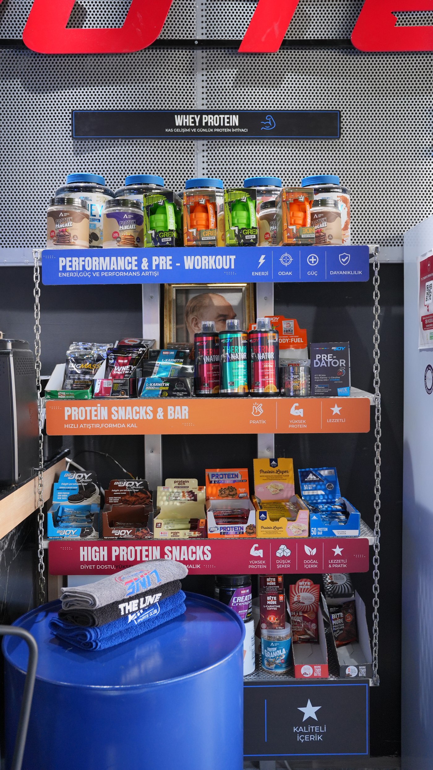 Atakent spor salonu protein bar